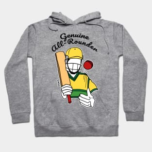 Genuine All Rounder Aussie Cricket Quote T-Shirt Hoodie